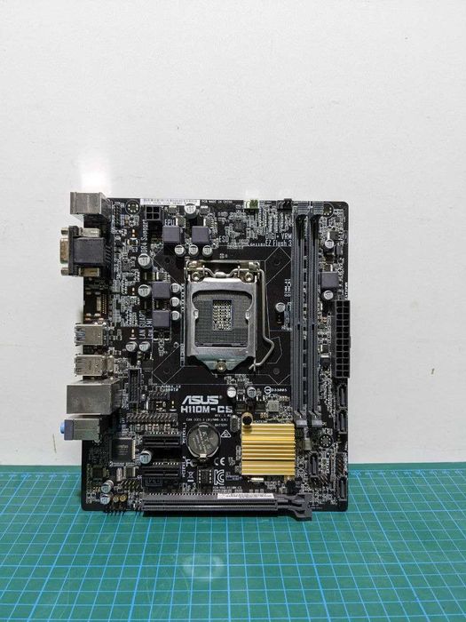 Материнська плата ASUS H110M-CS Кількість! Заглушка в комплеккті
