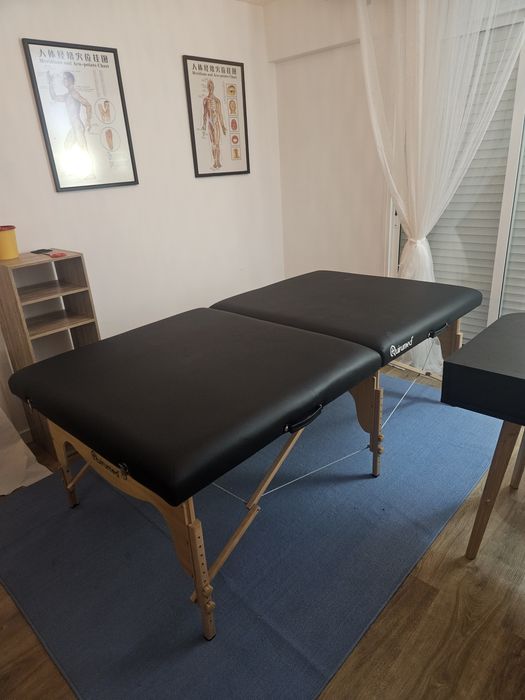 Marquesa dobrável de madeira BOBATH 200X107 cm