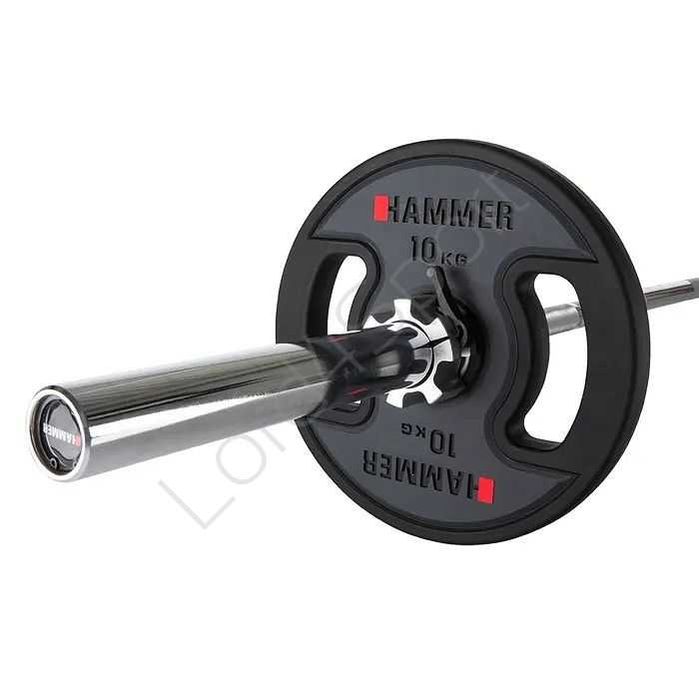 Gryf olimpijski HAMMER 220cm/50mm do 700 kg # Salon z ekspozycją