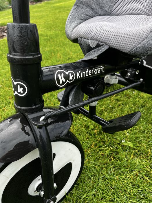 Rowerek dziecięcy kinderkraft komplet z daszkiem