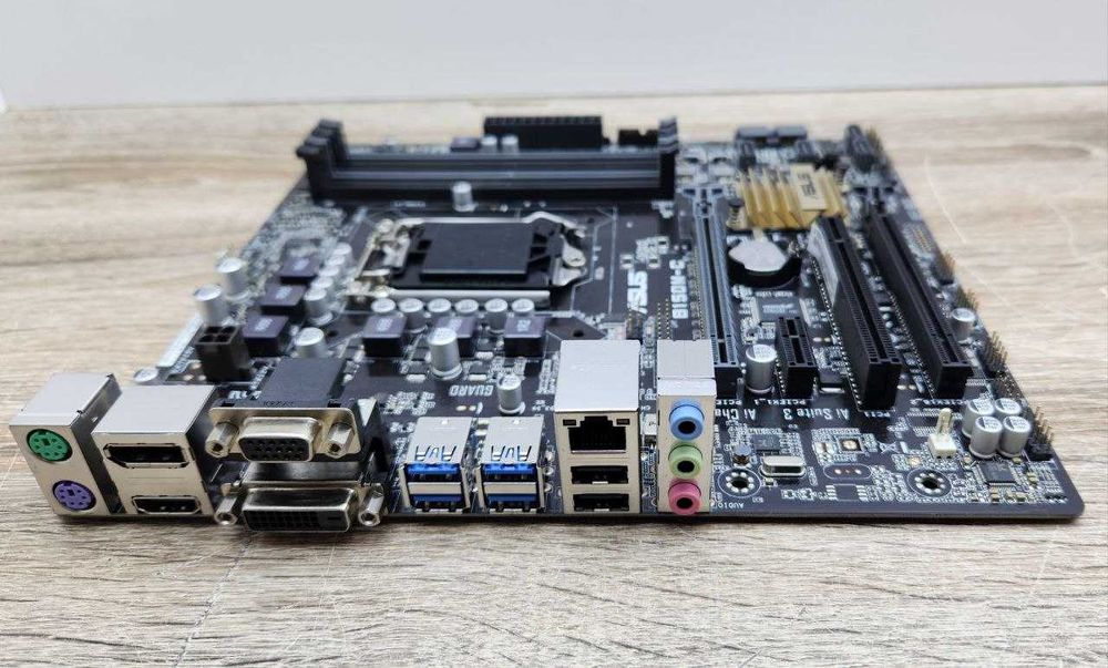 Материнська плата Asus B150M-C s1151 / 4*DDR4 / mATX / Б/В ГУРТ