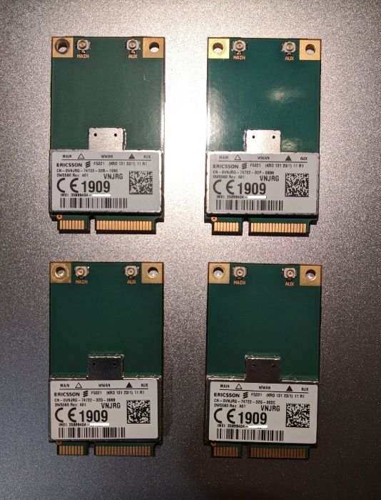 Dell DW5550 DW5560 WWAN 3G Ericsson