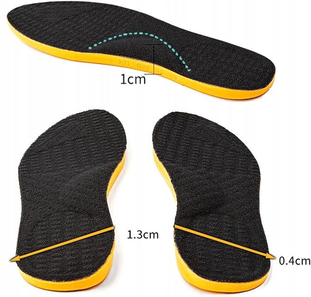 Wkładki ortopedyczne do butów, profilowane rozmiar 39-40