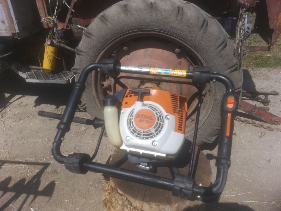 Мотобур Stihl bt 121 із оригінальним шнеком Stihl 200 мм