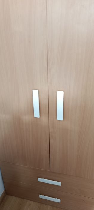 Roupeiro de madeira moderna