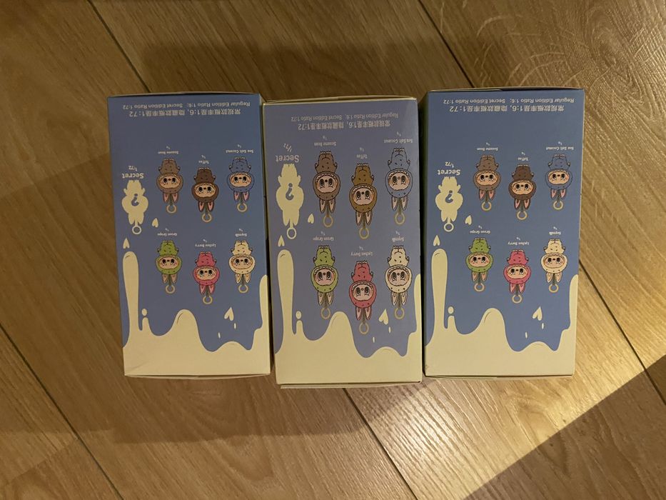 Conjunto de 3 labubus novos