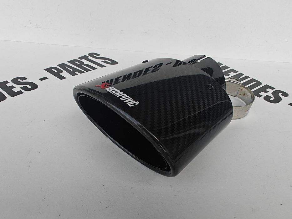 Ponteira oval ( akrapovic ) com defeito