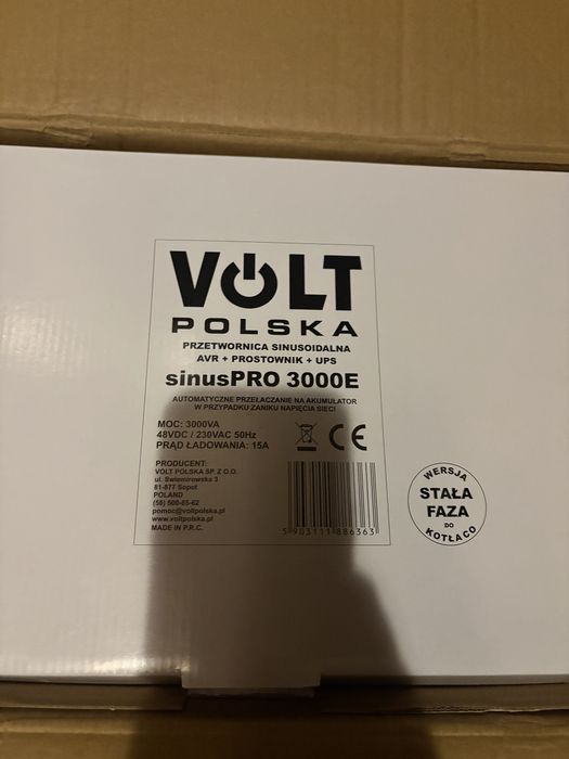Інвектор Volt в наявності новий