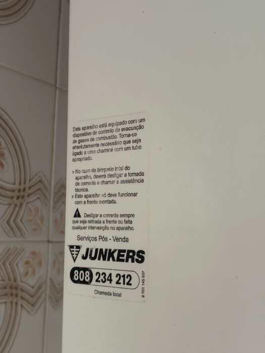 Esquentador junkers