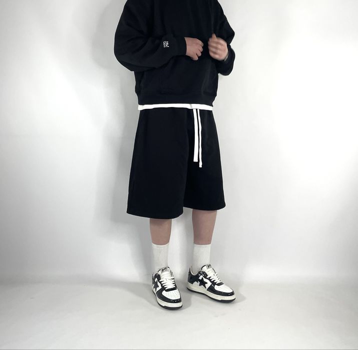 Широкі спортивні шорти BAGGY LOOSE FIT M L XL широкие бегги шорты sweatpants спортивки серые черные оверсайз wide bermuda