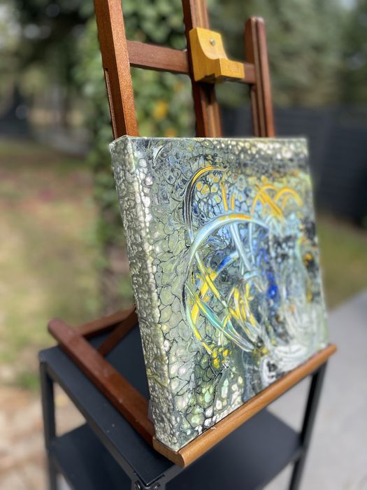 Malowany obraz na płótnie