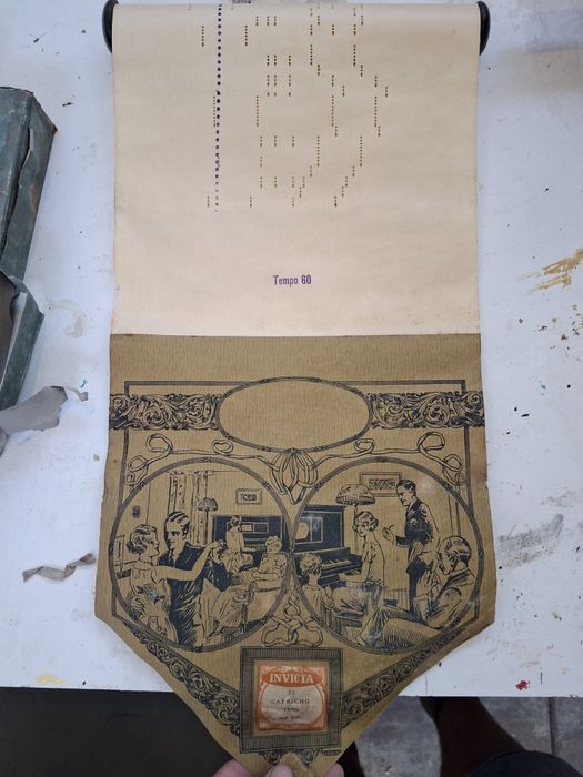 Rolos musicais Pianola