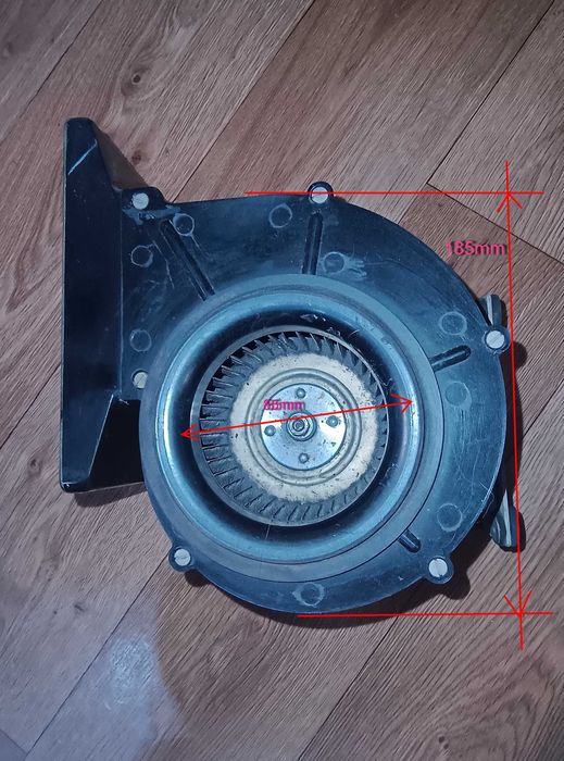 Вентилятор улитка вытяжка 220В/2800об/мин