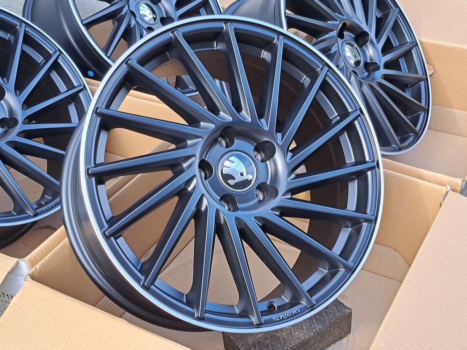 Alufelgi NOWE SKODA 18 5x112 Superb 1, 2 i 3 ET30 KESKIN KT17