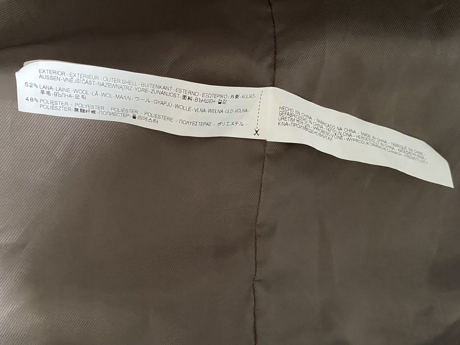 пальто zara basic