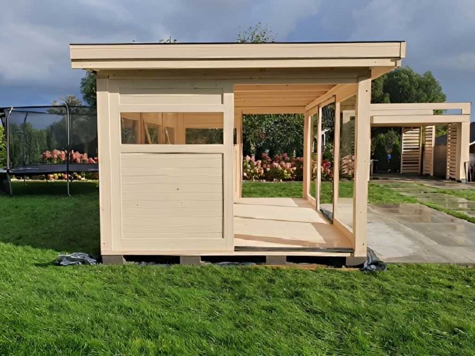 ALTANA 21 3x4,8m Szklana +Podłoga Blacha Rynny Prosto od PRODUCENTA