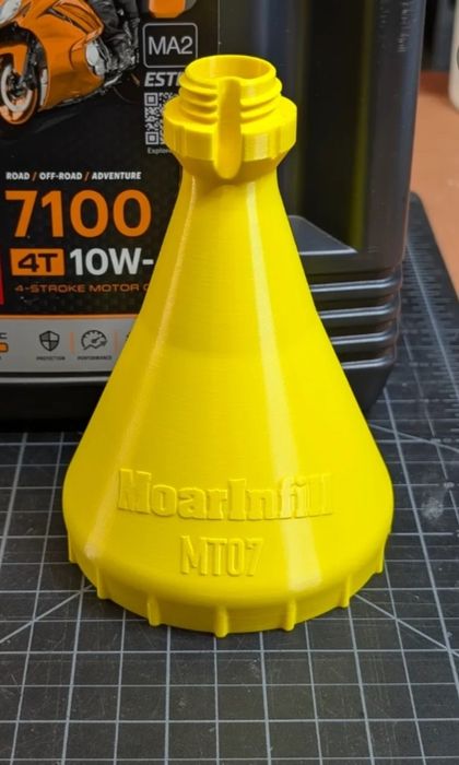 Funil  oleo Mt07 novo