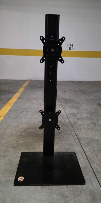 Suporte vertical dois monitores