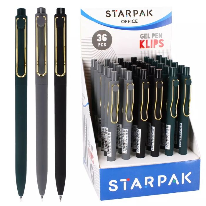 Długopis automatyczny Zel Klips A 36 Starpak 36/432. Starpak. Nowy Produkt