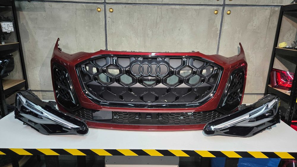 Audi Q5 / SQ5 8MA рест 2025 S-line передок бампер + фари оригінал Європа