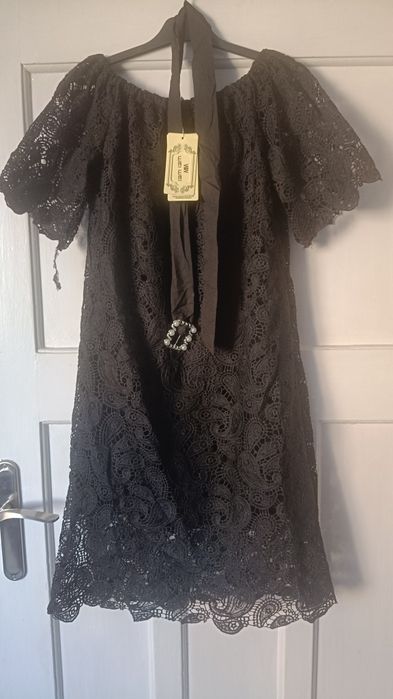 Sukienka Hiszpanka z koronki