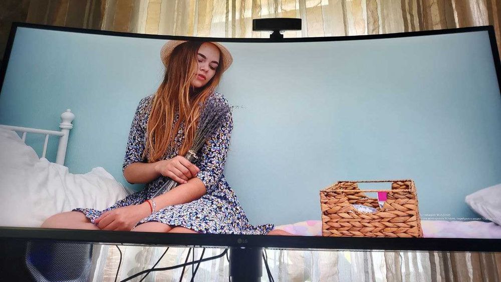 Монітор  35" LG UltraWide 35WN65C Curved выгнутый 100Hz игровой