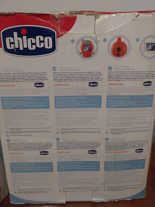 Câmara e intercomunicador de bebé Chicco