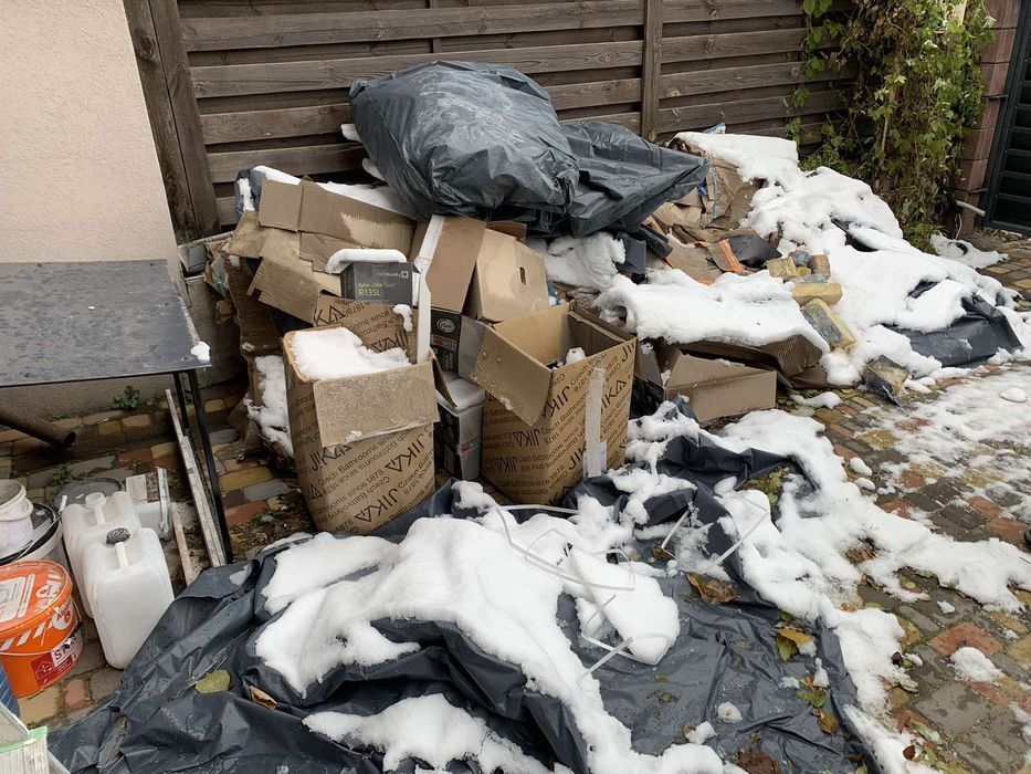 Вивіз сміття, вивіз старої меблі