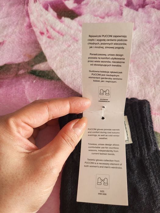 Rękawiczki damskie uniwersalne marki Puccini