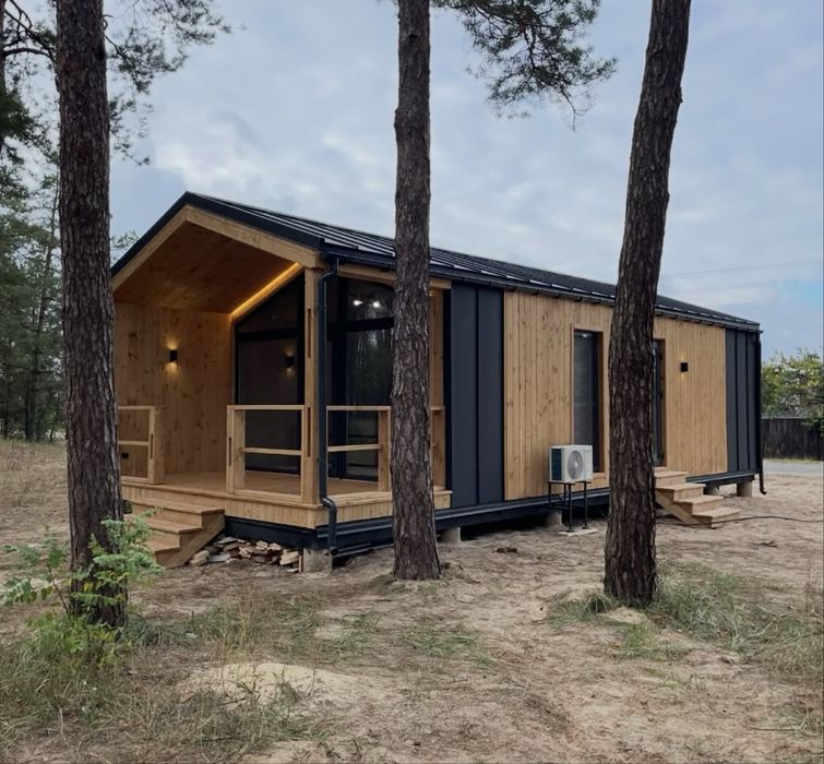 Модульний будинок, каркасне будівництво, дім під ключ