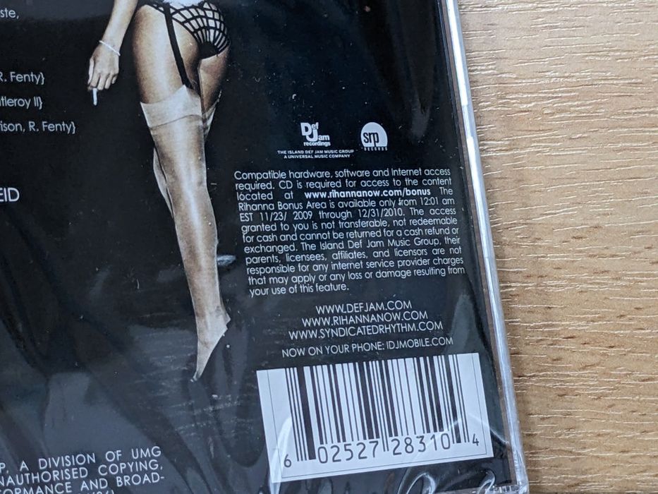 Rihanna - Rated R (лицензия для EU) В наличии