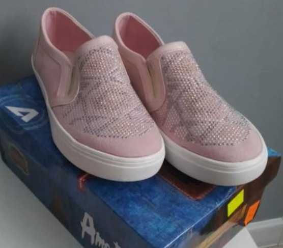 Baleriny różowe rozmiar 34 (nr 42)