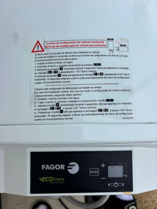 Termo acumulador 150L. FAGOR