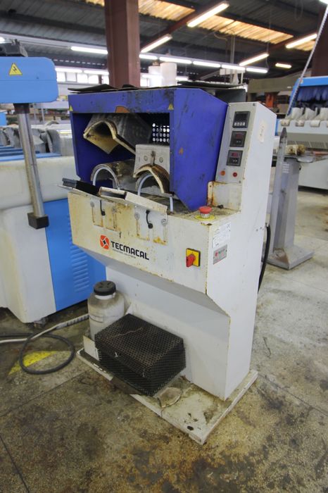 Máquina de aquecer testeiros Tecmacal para a indústria do calçado