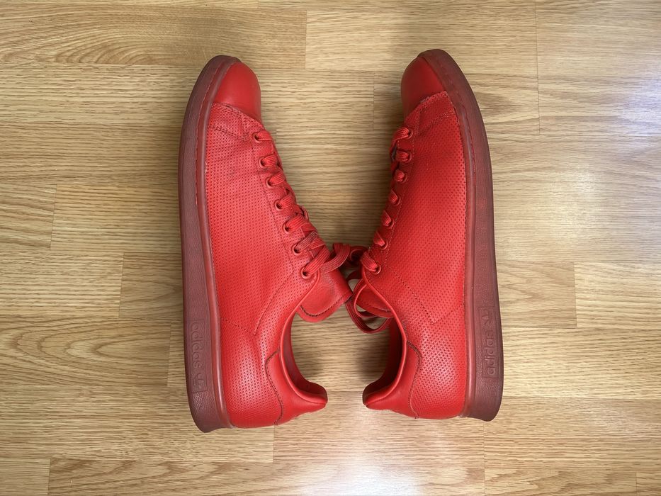 Кроссовки Adidas Stan Smith Triple Red (оригинал)