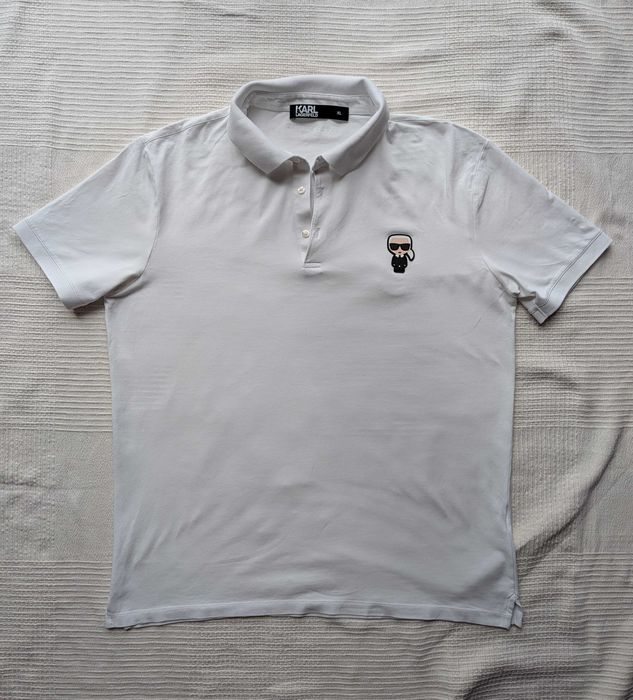 Oryginalna Koszulka Polo Karl Lagerfeld  Rozmiar XL