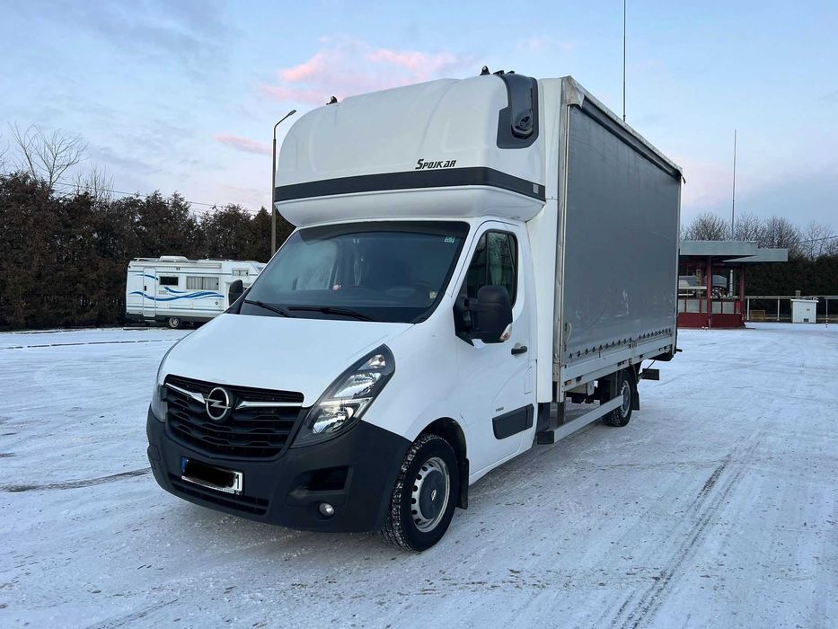 Opel Movano  /  Plandeka  /  Winda  /  9 PALET  /  163KM