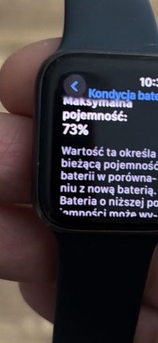 Apple Watch SE czarny
