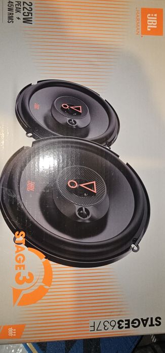 JBL Stage3 637F Głośniki samochodowe 3 drożne - 165mm
