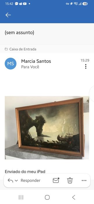 Pintura a Óleo sobre tela