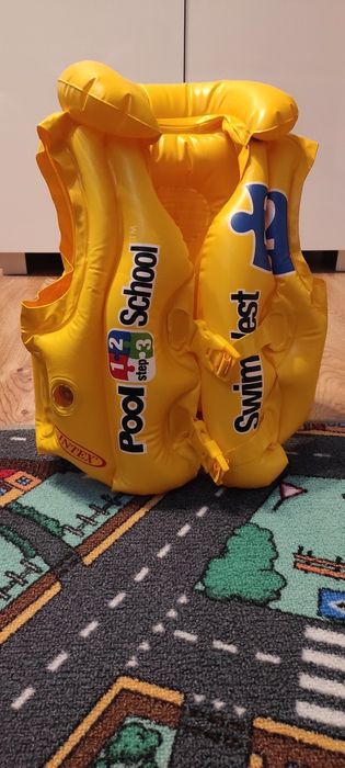 Kamizelka ratunkowa dziecięca INTEX r. 2 +gratis