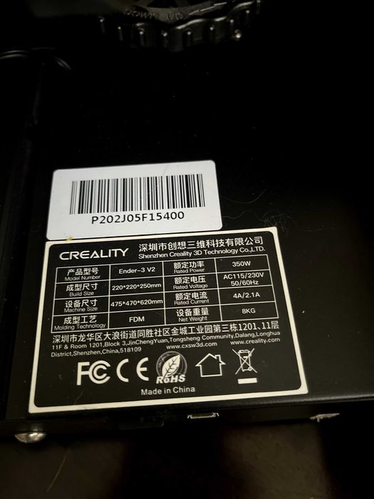 Creality Ender 3 v2 mod