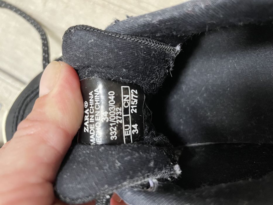 Кроссовки zara 34 р
