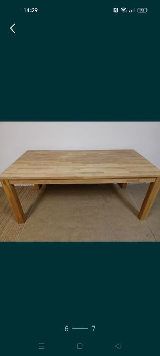 Stół dębowy 180/91cm