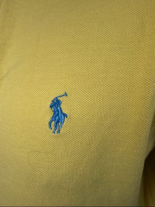 Koszulka Polo Ralph Lauren w rozmiarze L, żółta