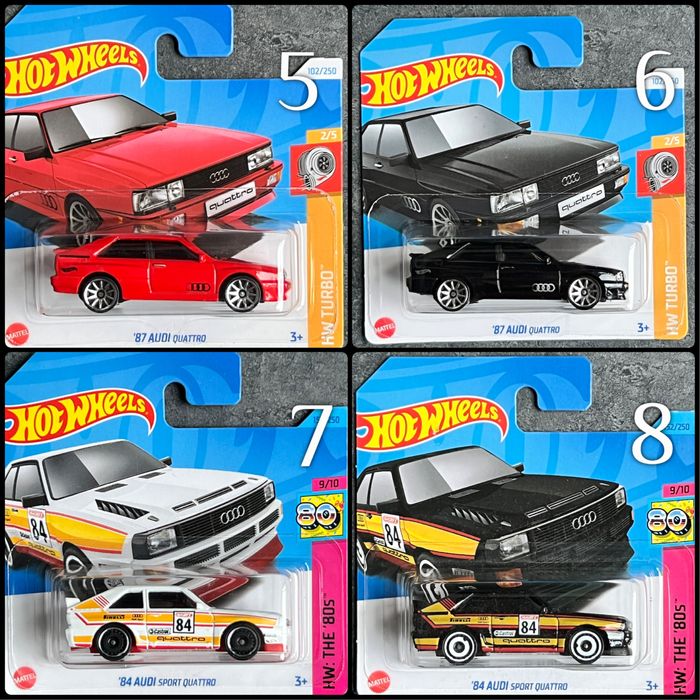 Hot wheels audi quattro