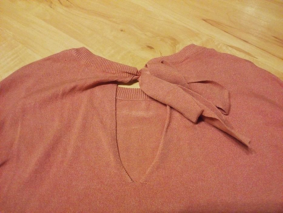 Bluzka, sweter damski, rozmiar M, house, łososiowy.