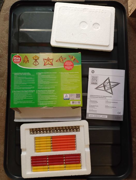Jogo peças magneticas