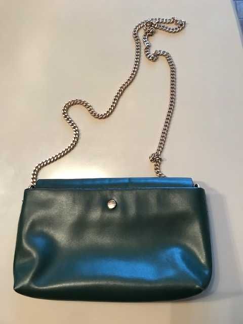 Шкіряна сумка/ клатч ZARA