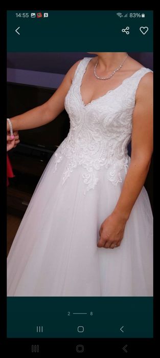 Suknia ślubna + welony